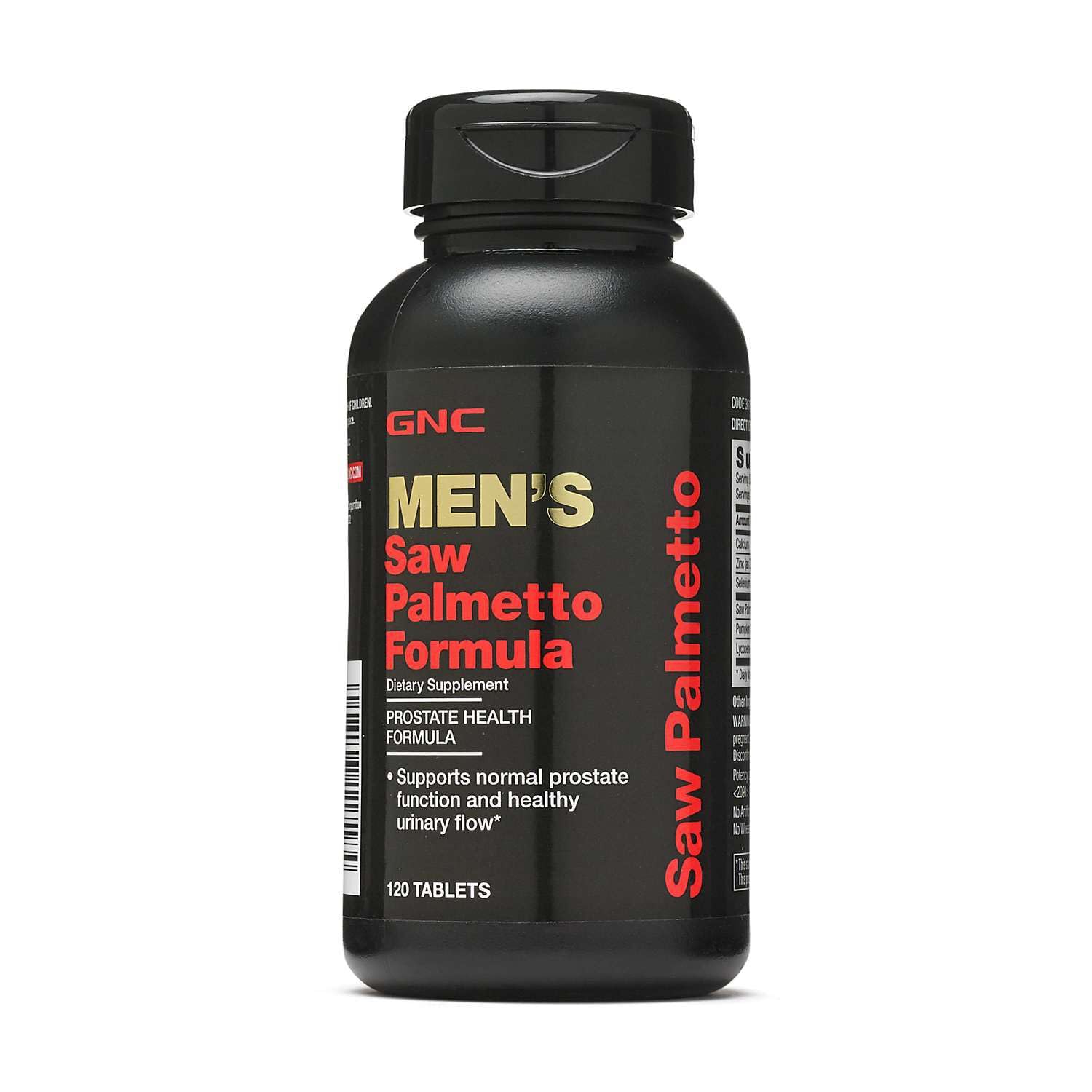 GNC Suplemento fitoterápico de Saw Palmetto, 120 comprimidos