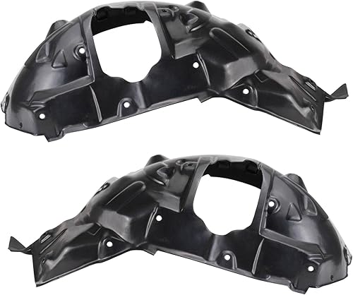 TRQ Juego de protectores de guardabarros interior delantero compatible con Mazda MX-5 Miata 2006-2015