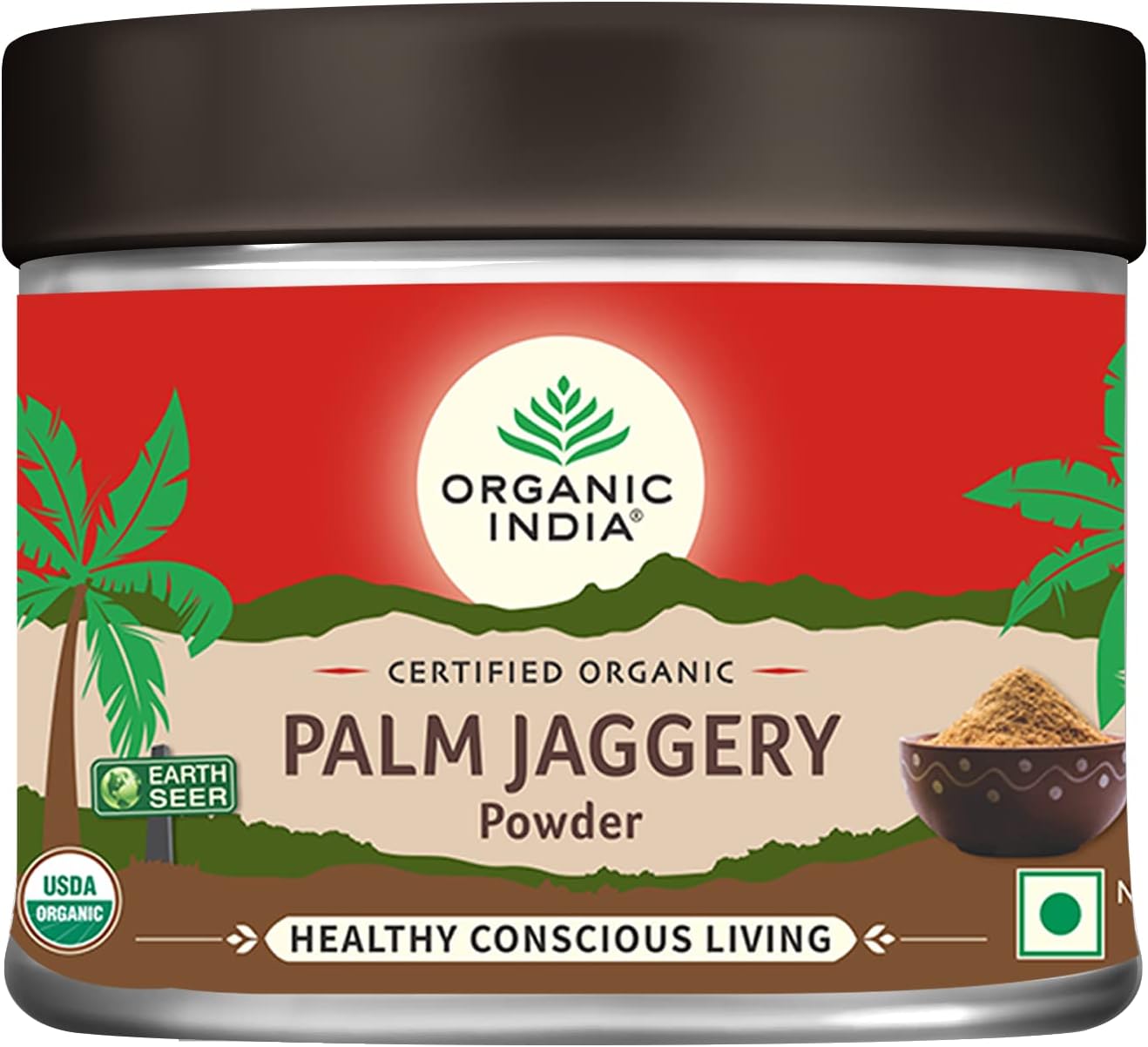 ORGANIC INDIA Palm Jaggery 250 gm