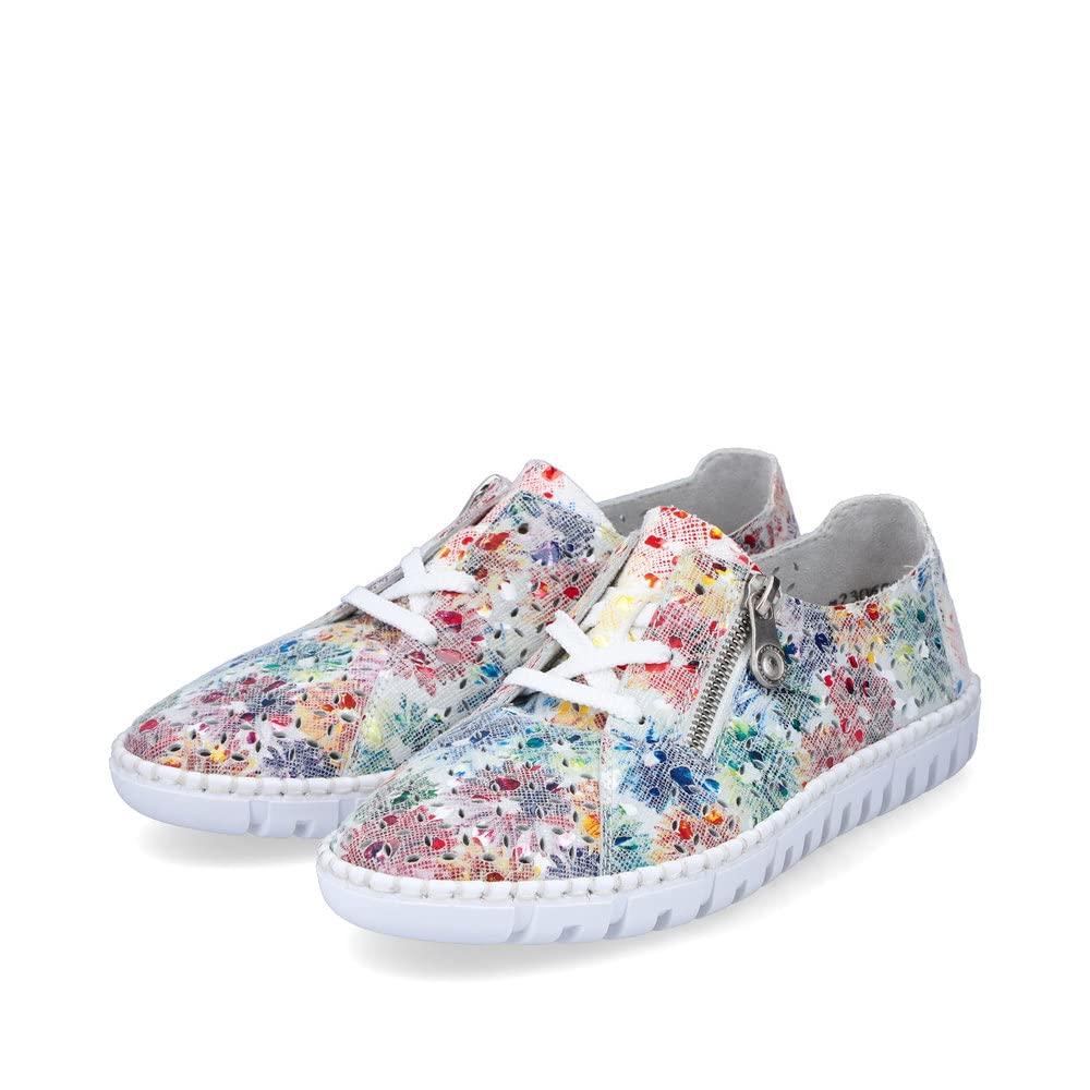 Rieker Femme Chaussures à Lacets M2306, Dame Chaussures Confortables