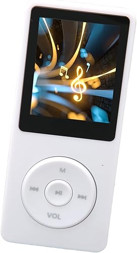 Reproductor de MP3, pantalla de 1.8 pulgadas, reproductor de música portátil, reproductores MP3 y MP4 con grabadora de voz, radio FM, lector de