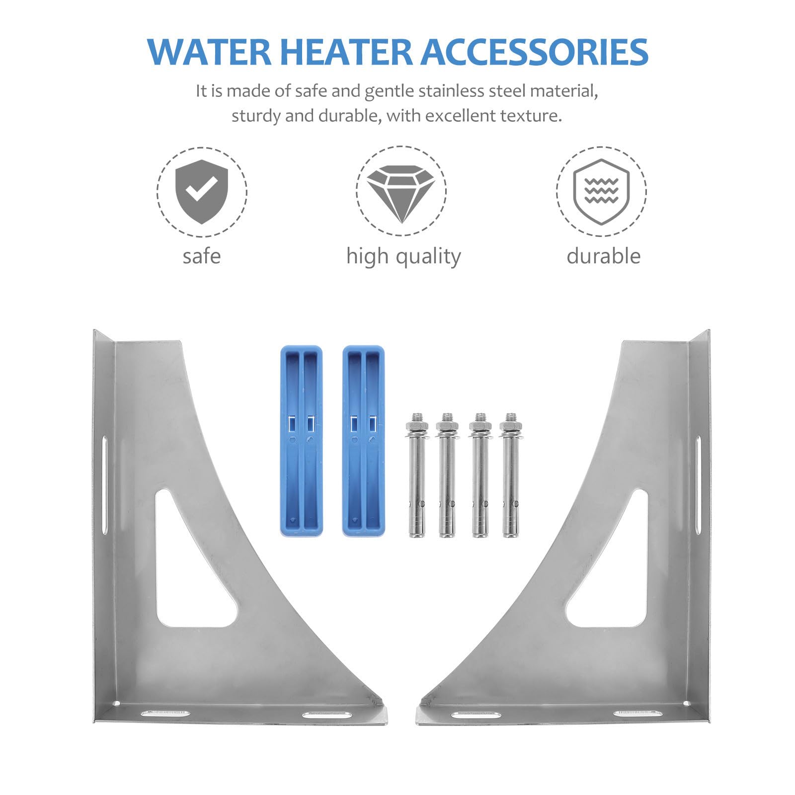 Acciaio Supporto Inox per Parete da Elettrico Scaldabagno