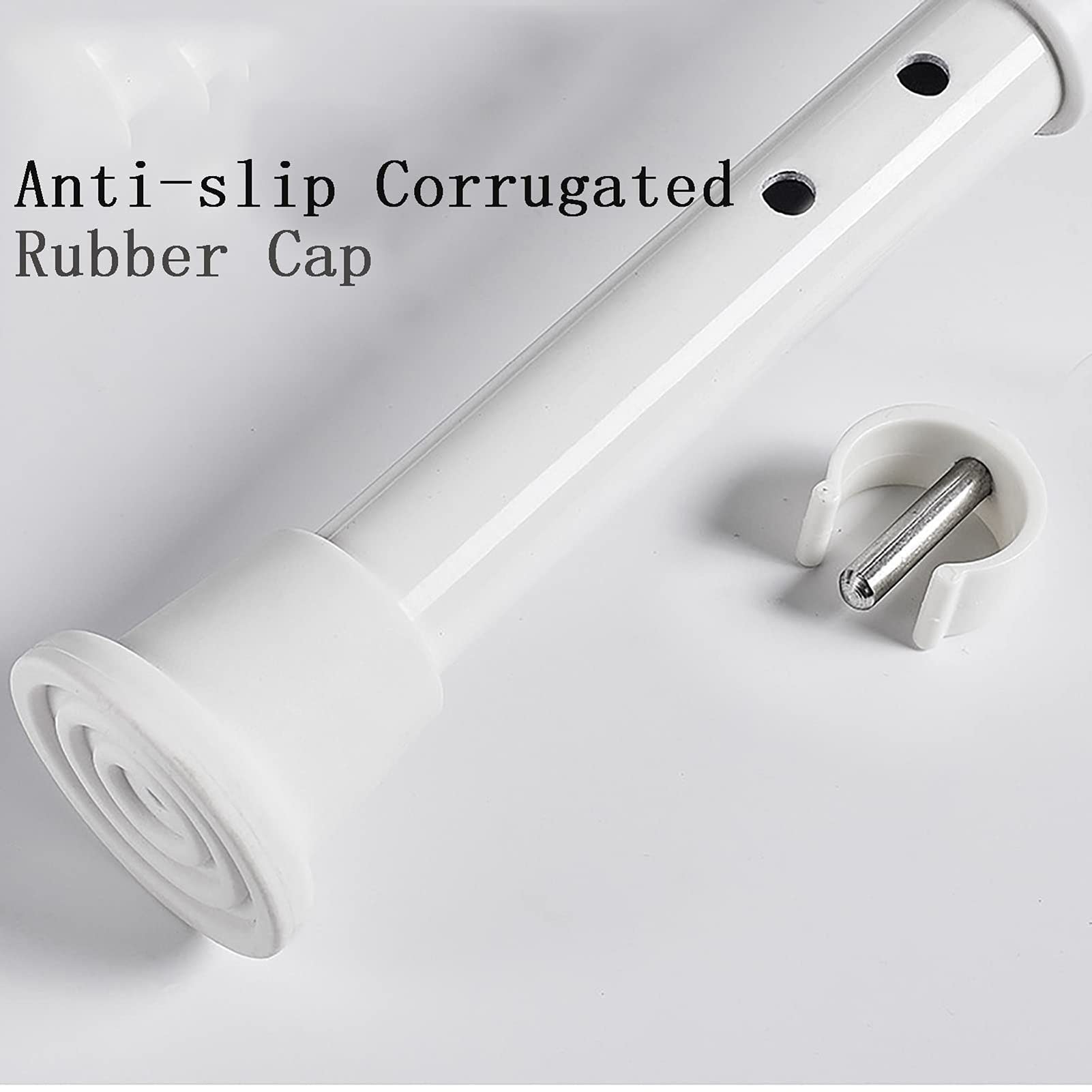 DYTWXG Duschstuhl, Wandmontierter Duschhocker, höhenverstellbare Duschhilfe mit Beinen Höhe Wandmontierter Duschhocker mit Fußpolster für ältere/behinderte Anti-Rutsch-Duschsitzhocker