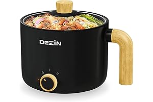 Dezin Portable Dorm Electric Hot Pot: The Perfect Cooking Companion for Students and Travelers