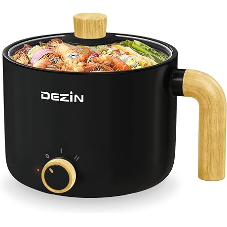 Dezin Portable Dorm Electric Hot Pot: The Perfect Cooking Companion for Students and Travelers