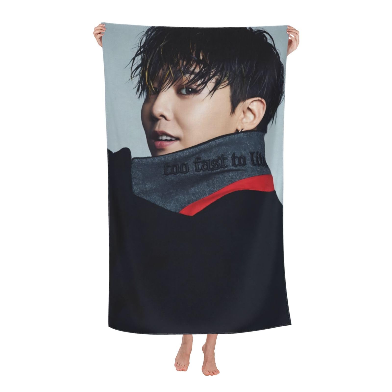 BIGBANG 大判タオル Amazon｜バスタオル Bigbang G-Dragon1 ビーチタオル 大判 速乾 通気