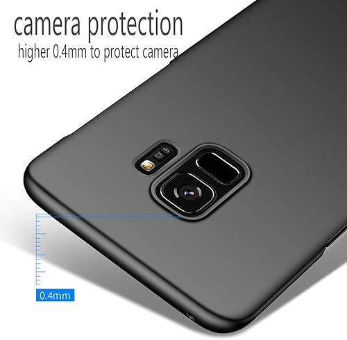 Miniatura 3 de Funda compatible con Samsung Galaxy S9 [protección delgada] [protege de golpes/arañazos/caídas/marcas] [plástico PC de alta calidad] cubierta dura