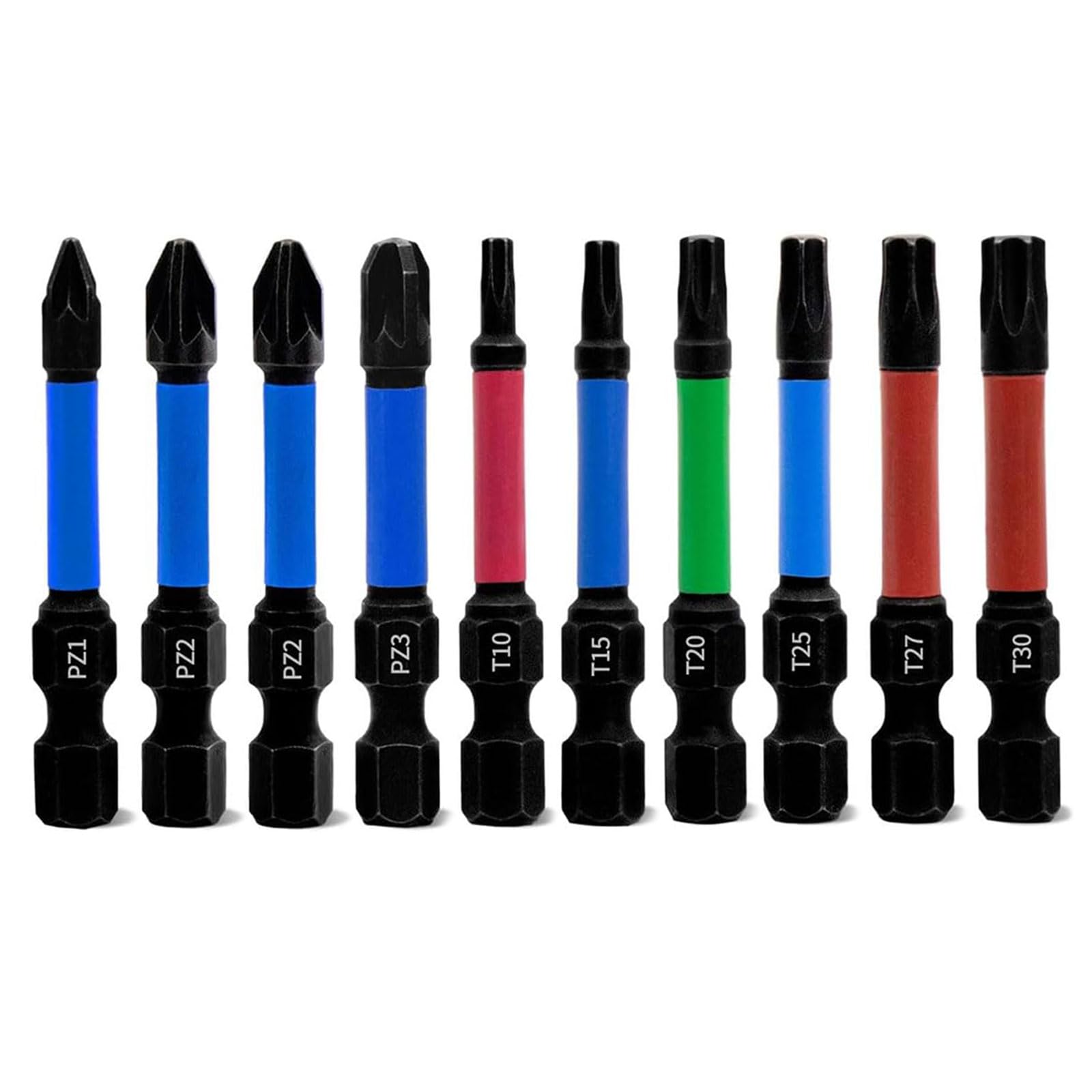 HAFRILY Torx Bit Set, S2-Stahl Bit Set Torx mit 1/4" Sechska