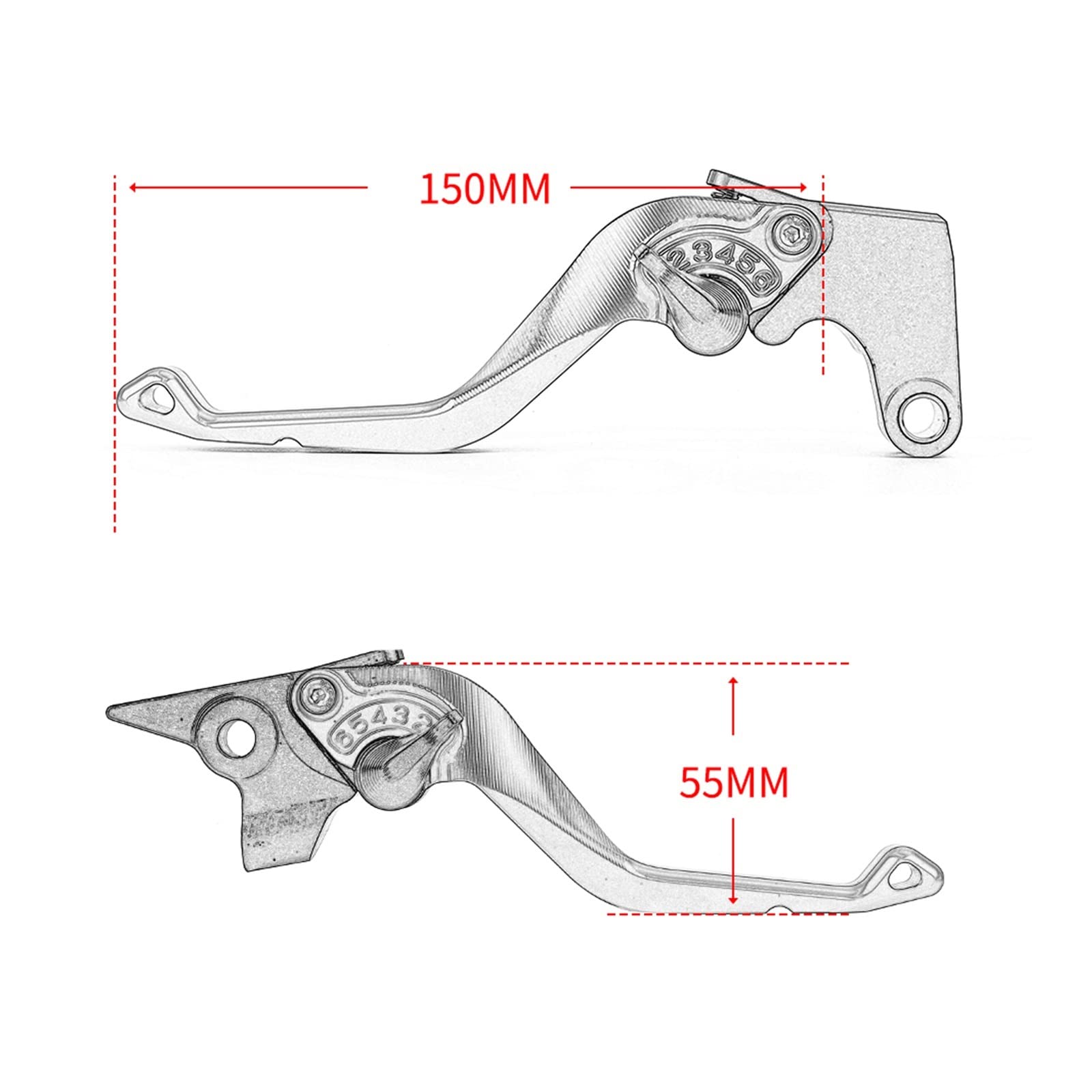クラッチブレーキ 2022 ために Tenere700 ハンドル CNC 新スタイルショートブレーキクラッチレバーヤマハ用 ために