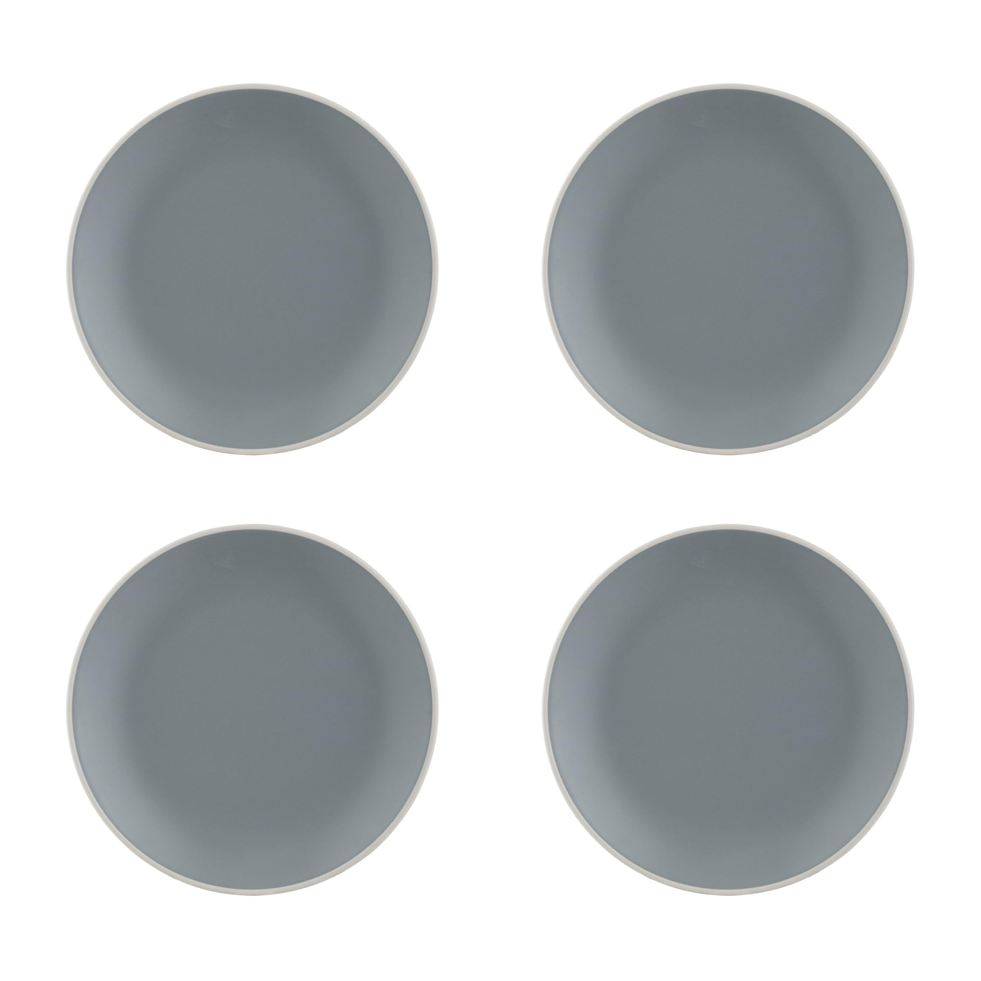 Mason Cash Classic Collection Set of 4 Grey Side Plates