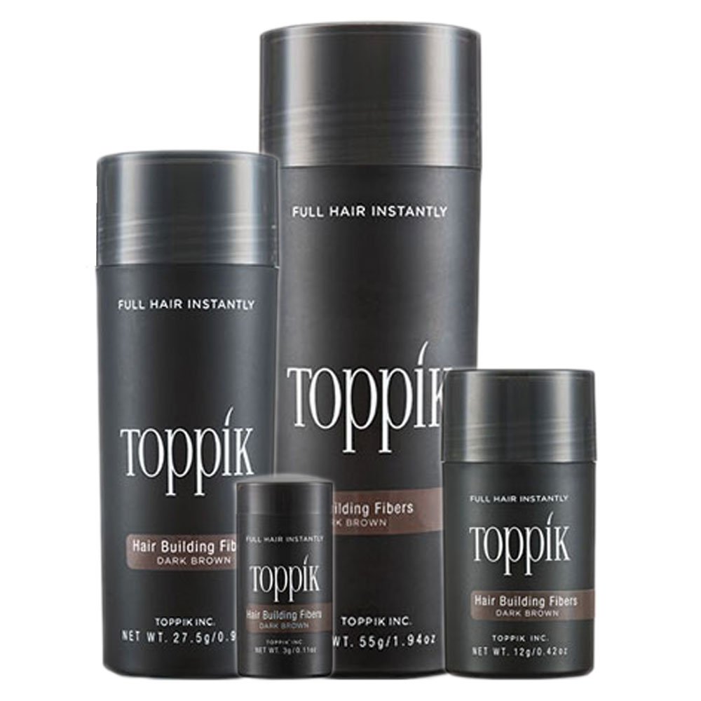 TOPPIK Hair Building Fibers White, 1er Pack (1 x 28 g)