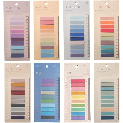 Morandi Vintage Color Sticky Tabs 1600 Pcs