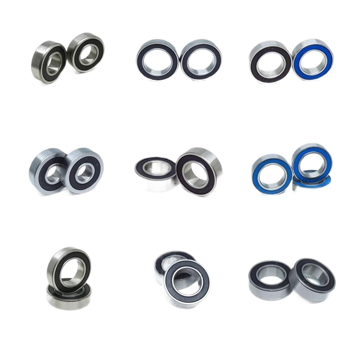 2 Pieces 12268 2RS Bearing 12x26x8 mm MR12268 Non-Standard 6000/12 Bicycle Center Bracket and hub Ball 12 * 26 8mm(24377-2RS 24x37x7mm)