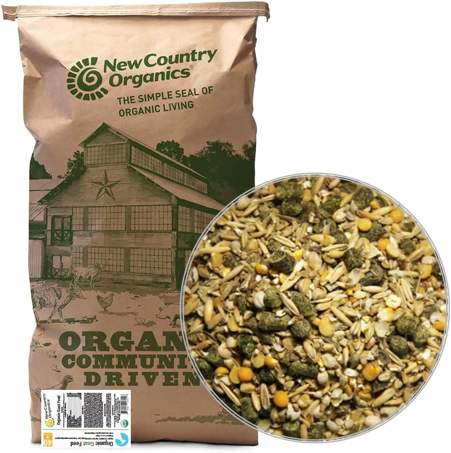 New Country Organics Goat Feed 40lb for All Stages of
