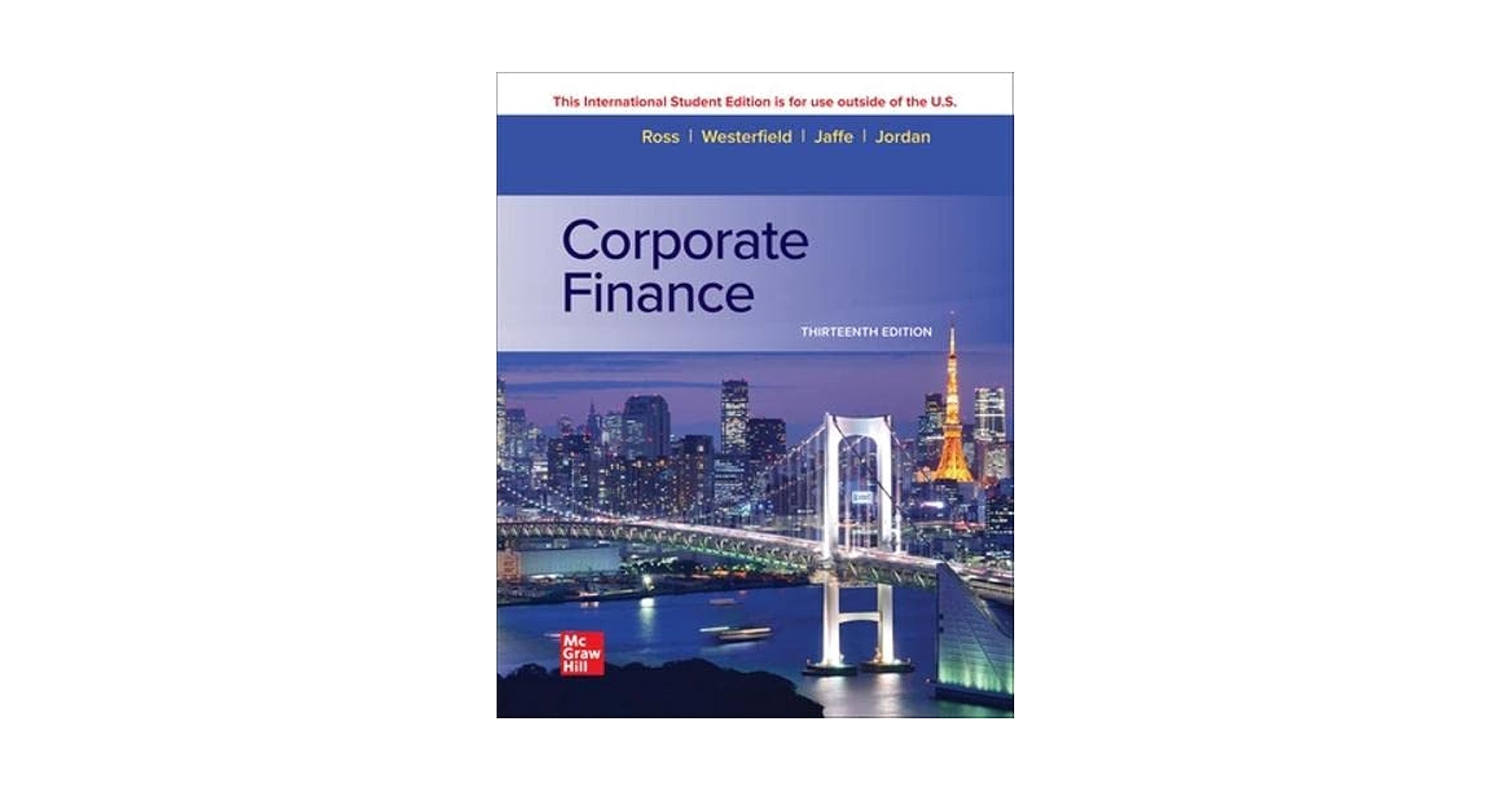 Corporate Finance ISE: Stephen A. Ross, Randolph W