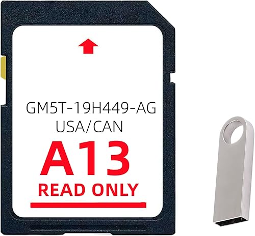 Miniatura 1 de Tarjeta de navegación Ford A13 SD 2022 GM5T-19H449-AG compatible con sistema de navegación FordLincoln SYNC2 Sync USACanada Maps