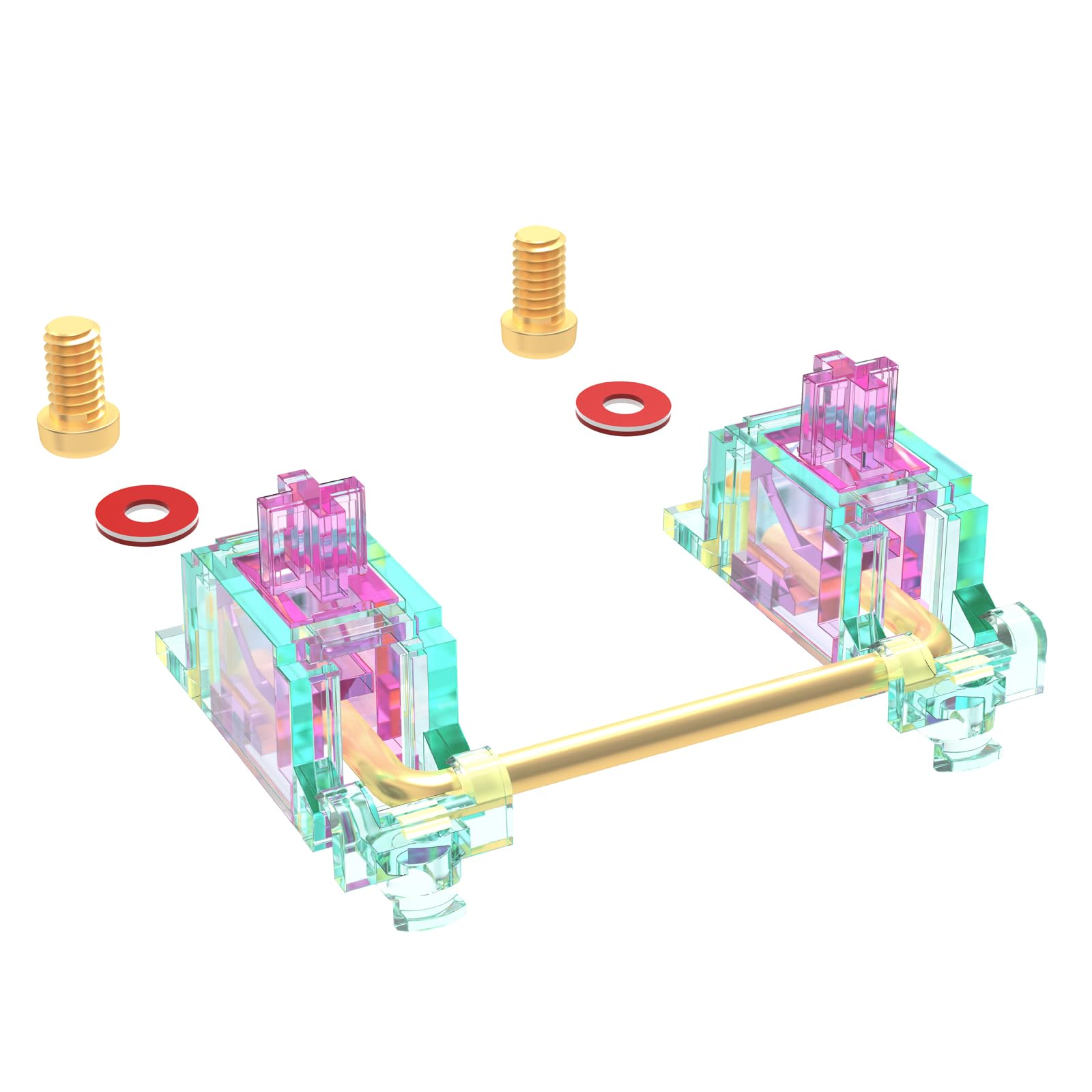 DUROCK Stabilizer V2, Screw in Stabilizers with 2u 6.25u 7u Wires, PCB ...