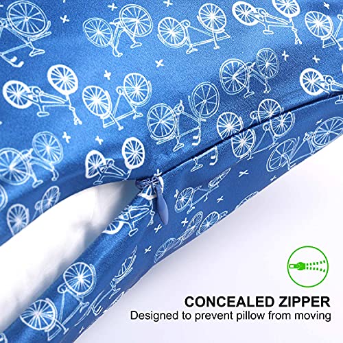Satin Pillowcase For Baby Kids Child Travel, Silky Smooth Pillow Cover, Machin Washable, Queen (1Pc, Forever Young) #TOP1