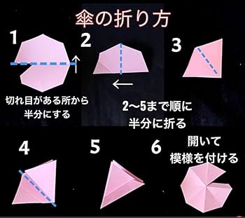 Amazon.co.jp: 立体 傘 製作キット 壁面飾り かさ 夏 保育 高齢者