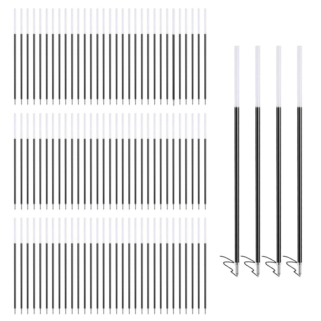 Koonafy 5pcs Pen Shape Resin Molds, Ballpoint Silicone Molds, Magic Pen Epoxy Molds, Irregular Casting Moulds for DIY Ballpoint Pen, Craft and Art, Teacher Student School Present. (Black)