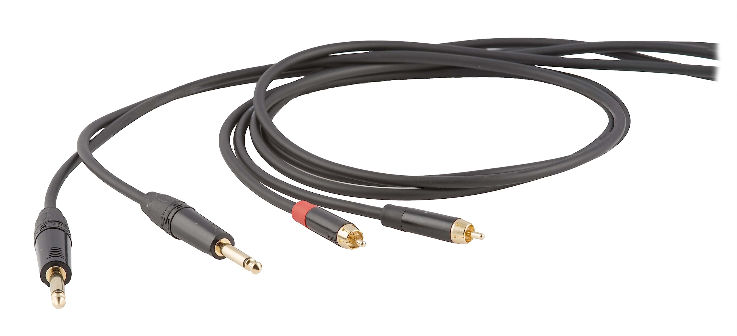 Proel DHS535LU18 DH.Audio Cable 2 6.3MN-2RCA BK1.8M