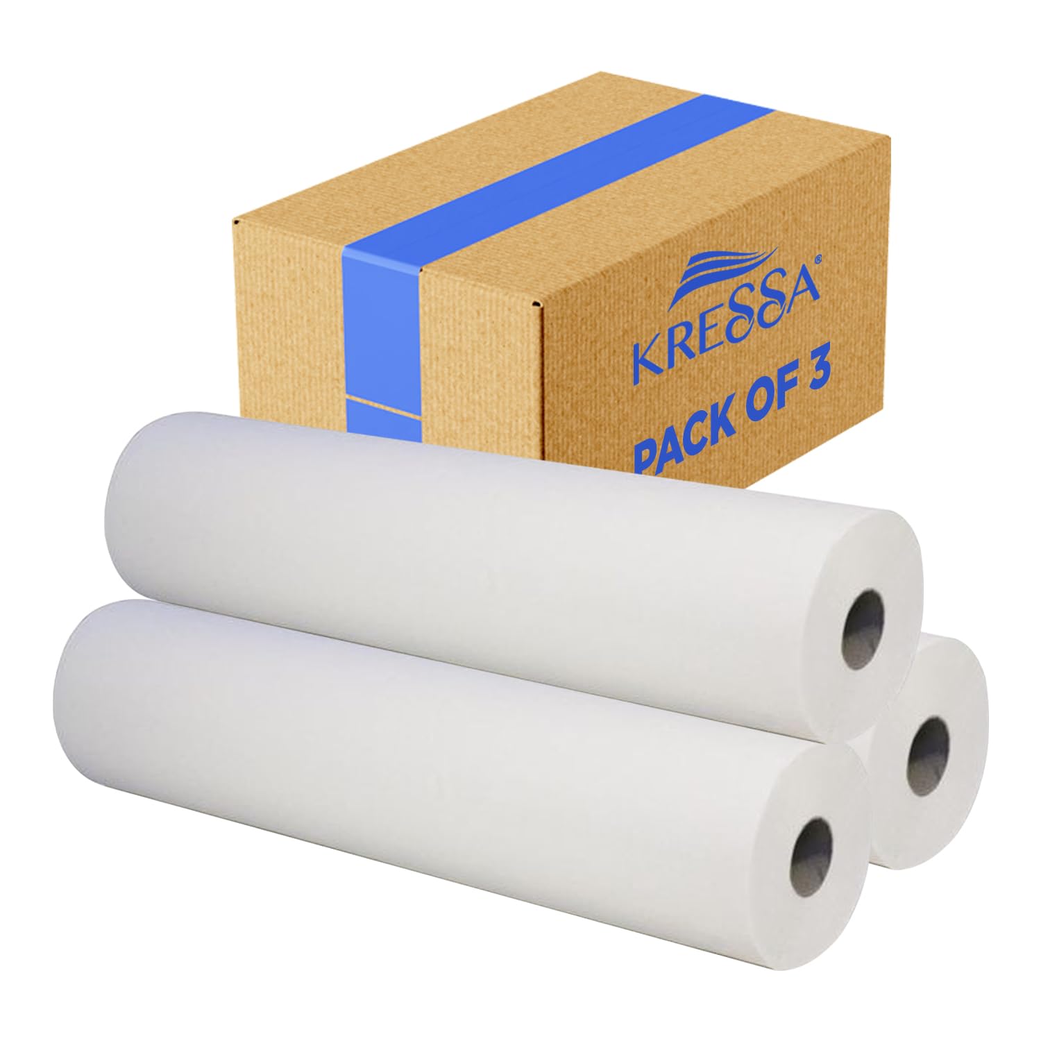 Kressa Hospital Bed/Couch Roll (Pack of 3)