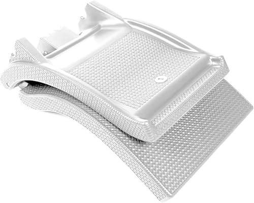 Miniatura 5 de Pool Mate Silla de lujo para piscina, patio, tumbona, color blanco, grande