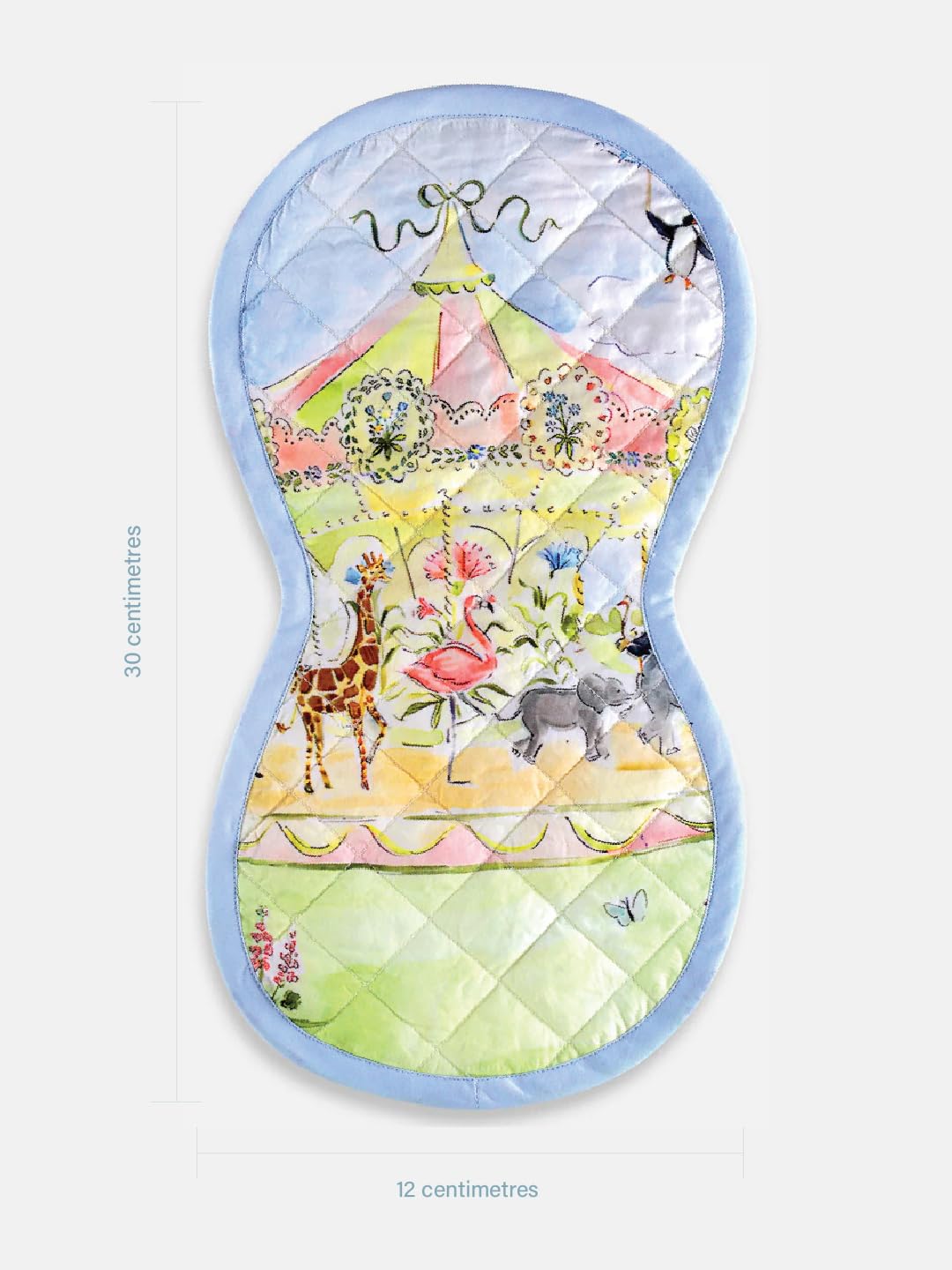 THE BABY TRUNK Carnival Carousel Burp Cloth for Baby | Upto 12 Months Old 1