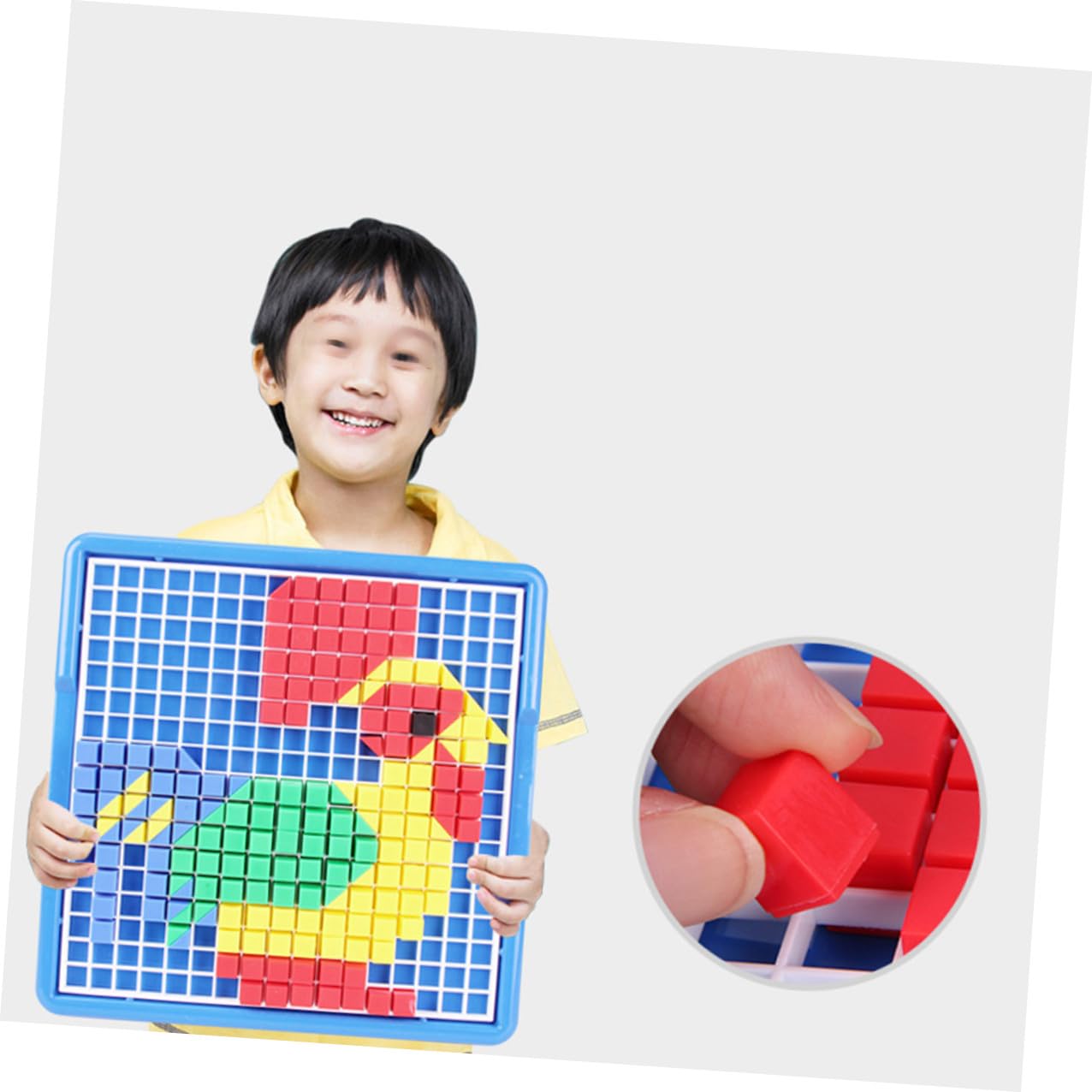 NOLITOY Puzzle Educativo, Rompecabezas de Plástico, Pieza Única, Colorido y Seguro, Adecuado para Desarrollo Temprano y Aprendizaje Infantil, Juguete Didáctico para Obsequio y Juego