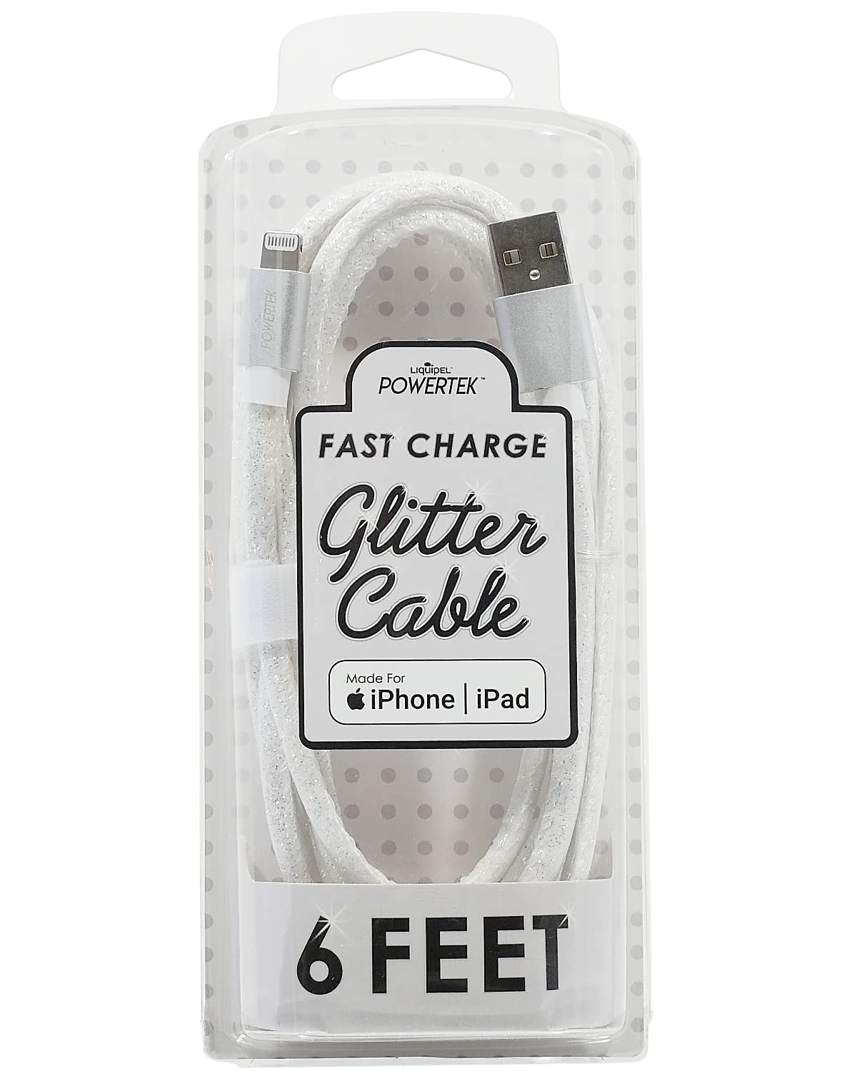 Powertek Apple Lightning Cable Walmart Liquipel Powertek Glitter