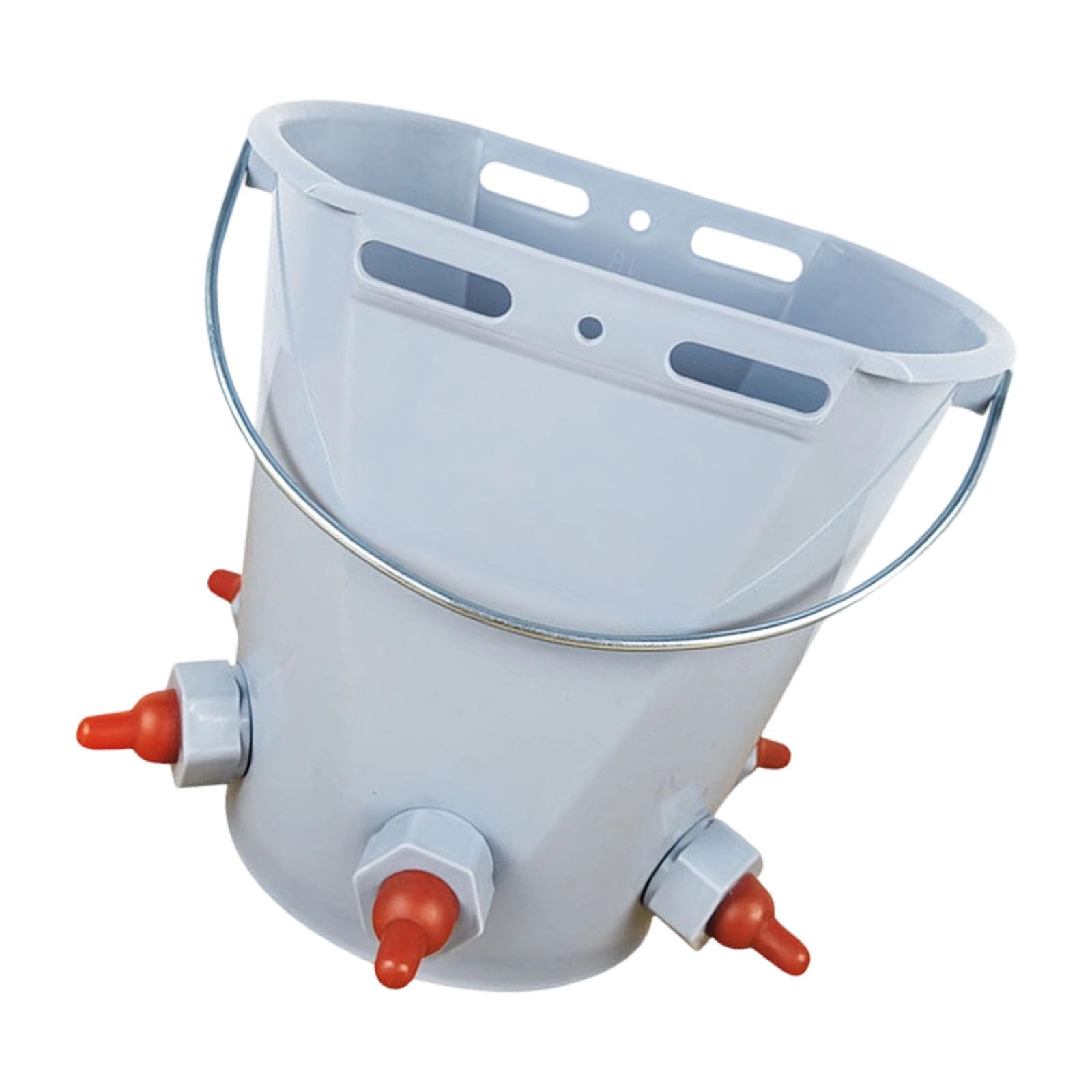 LUCKGONI Nipple 8L Feeder Bucket For Lamb Calves Puppies Nursing Bucket Multi Animal Nursing Tool Farm Drinking Equipment