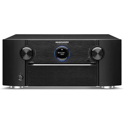 Marantz AV7706 11.2Ch 8K Ultra HD AV Surround Pre-Amplifier with HEOS Built-in and Voice Control