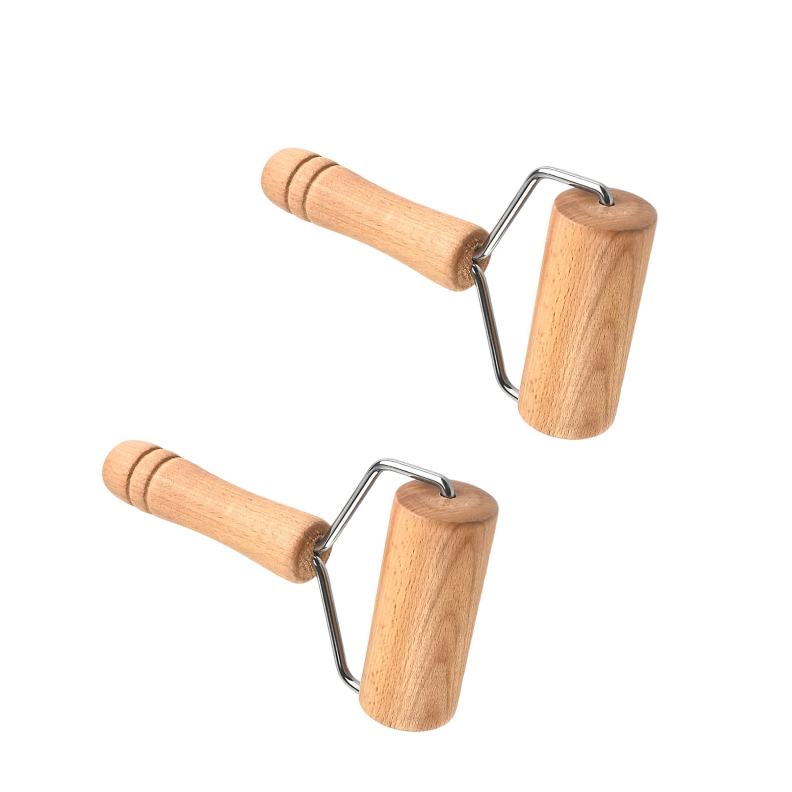jiingekk Beechwood Rolling Pin for Pastries Tortillas Pizza Cookie Dumplings Baking Ergonomic Dough Roller Wooden Tool Beechwood Rolling Pin for