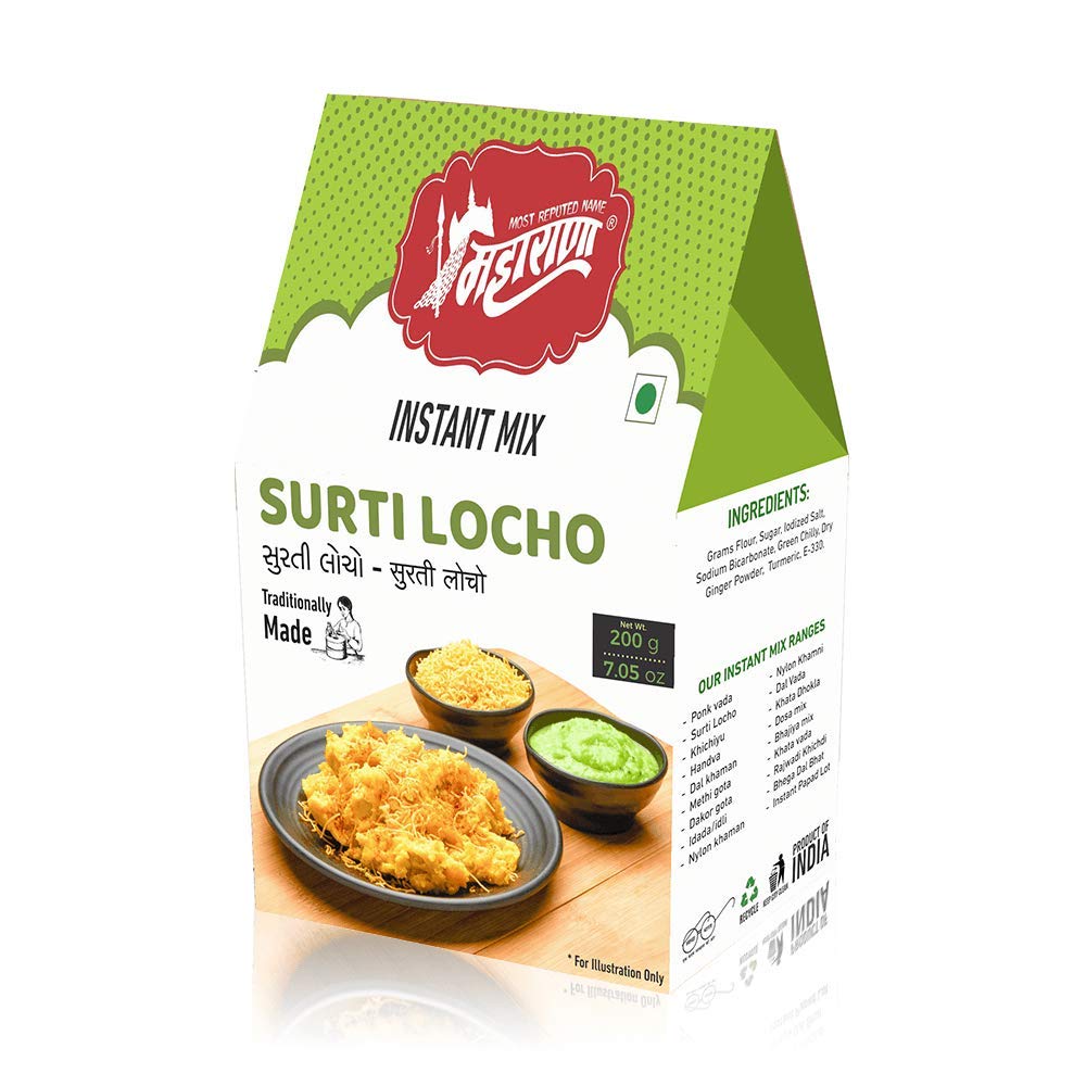 Maharana Special Instant Surti Locho - Natural and Fresh Spices Masala, Healthy and Flavourful Snacks by Authentic Taste Enjoyed As Breakfast, Anytime Or As A Light Dinner. (5) (B09WMNDXBC) Amazon Price History, Amazon Price Tracker