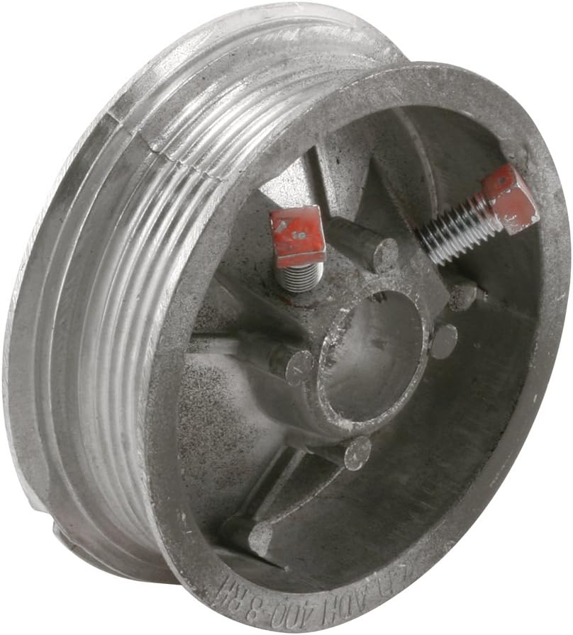 Prime-Line GD 12222 Diecast, Red Painted Left Hand Torsion Spring Cable Drum (Single Pack)