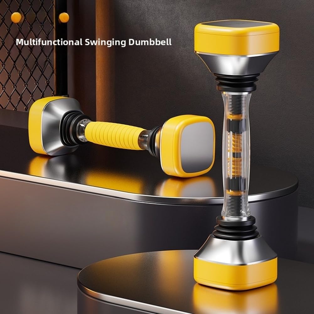 Regulowane hantle wibracyjne 10-30 kg do treningu siłowego i masażu mięśni w domu - wysoka częstotliwość technologia wibracji antypoślizgowy uchwyt urządzenie do tonowania całego ciała 38,5 cm