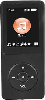 Leitor de MP3, Gravador de Voz, Leitor de MP4 Com Bluetooth, Música HiFi Digital Portátil Sem Perdas Longa Duração da Bateria, Leitor de MP3 Com Slot para Cartão SD