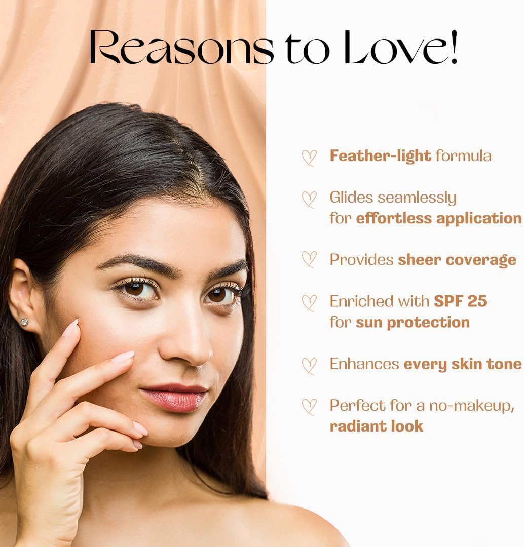 Nourish Mantra BB Cream with SPF 25, Brown, 15 ml (Pack of 1) - Image 3