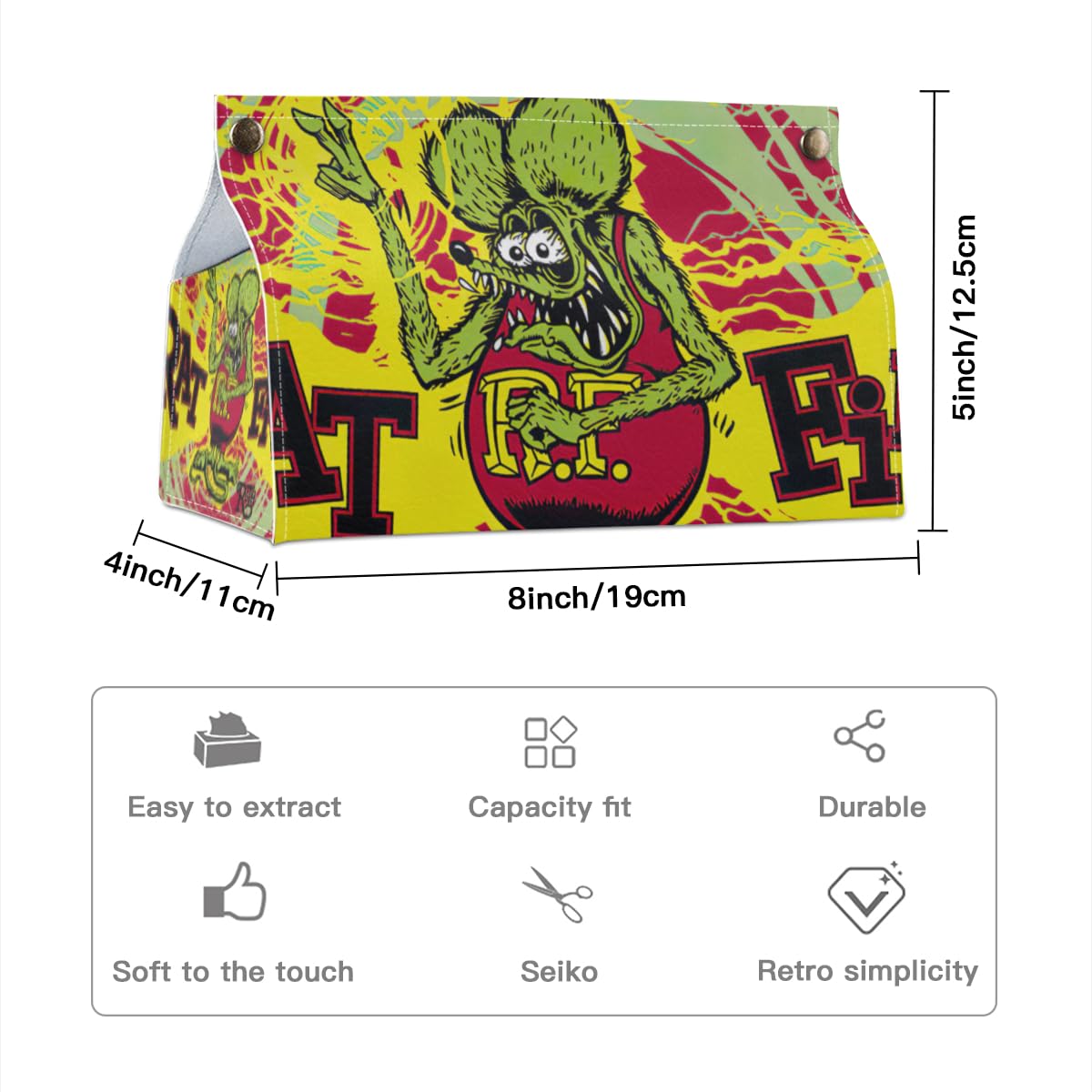 Amazon｜ラット フィンク ティッシュケース おしゃれ ティッシュ