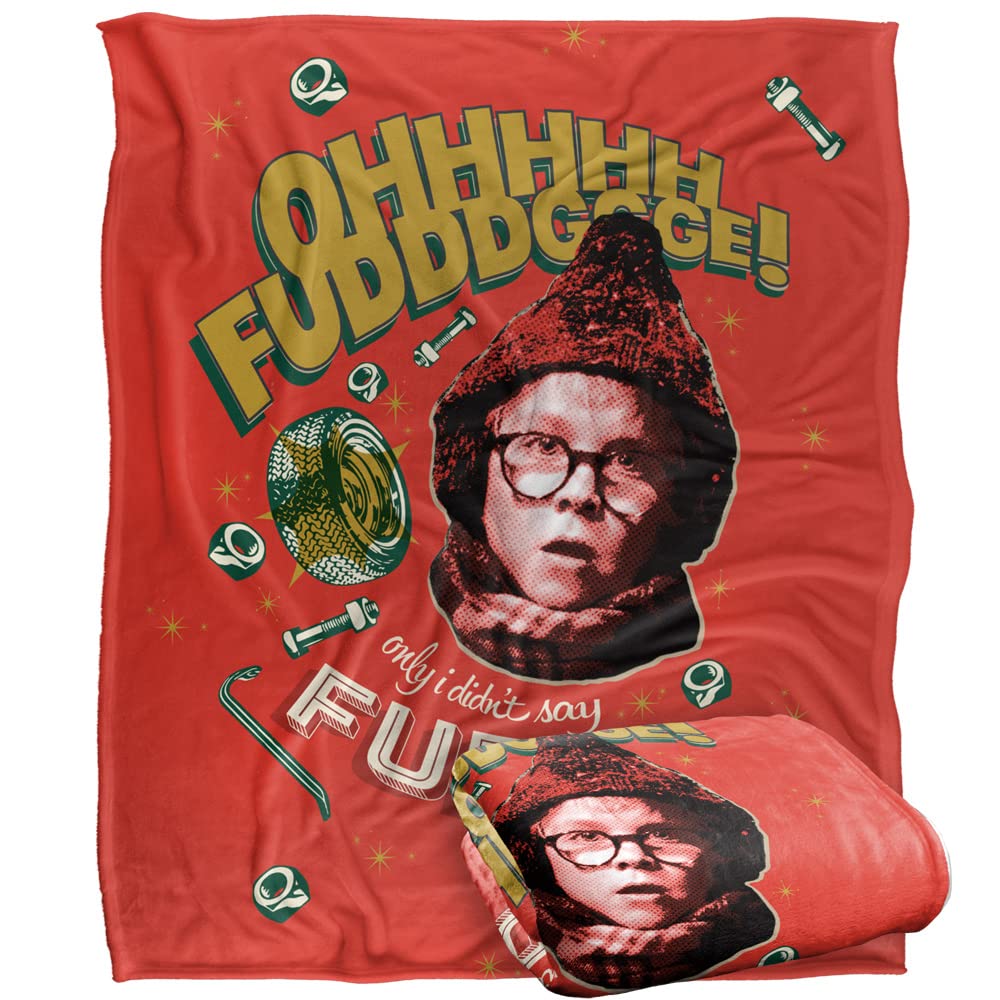 A CHRISTMAS STORY Oh Fudge Silky Touch Super Soft Throw Blanket 152 x 127 cm