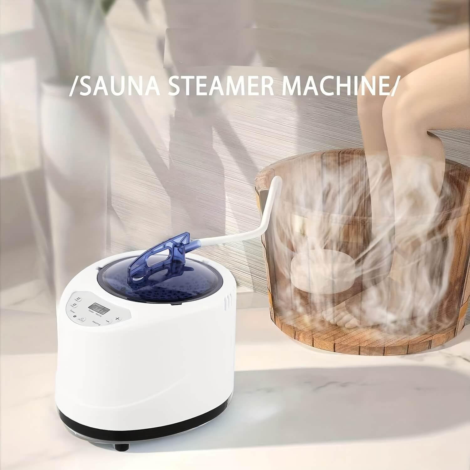 Générateur de vapeur portable pour sauna - Machine à vapeur professionnelle - Haute performance - Avec réglage de précision - Fonction automatique - Idéal pour bain de vapeur, spa bien-être - Économie