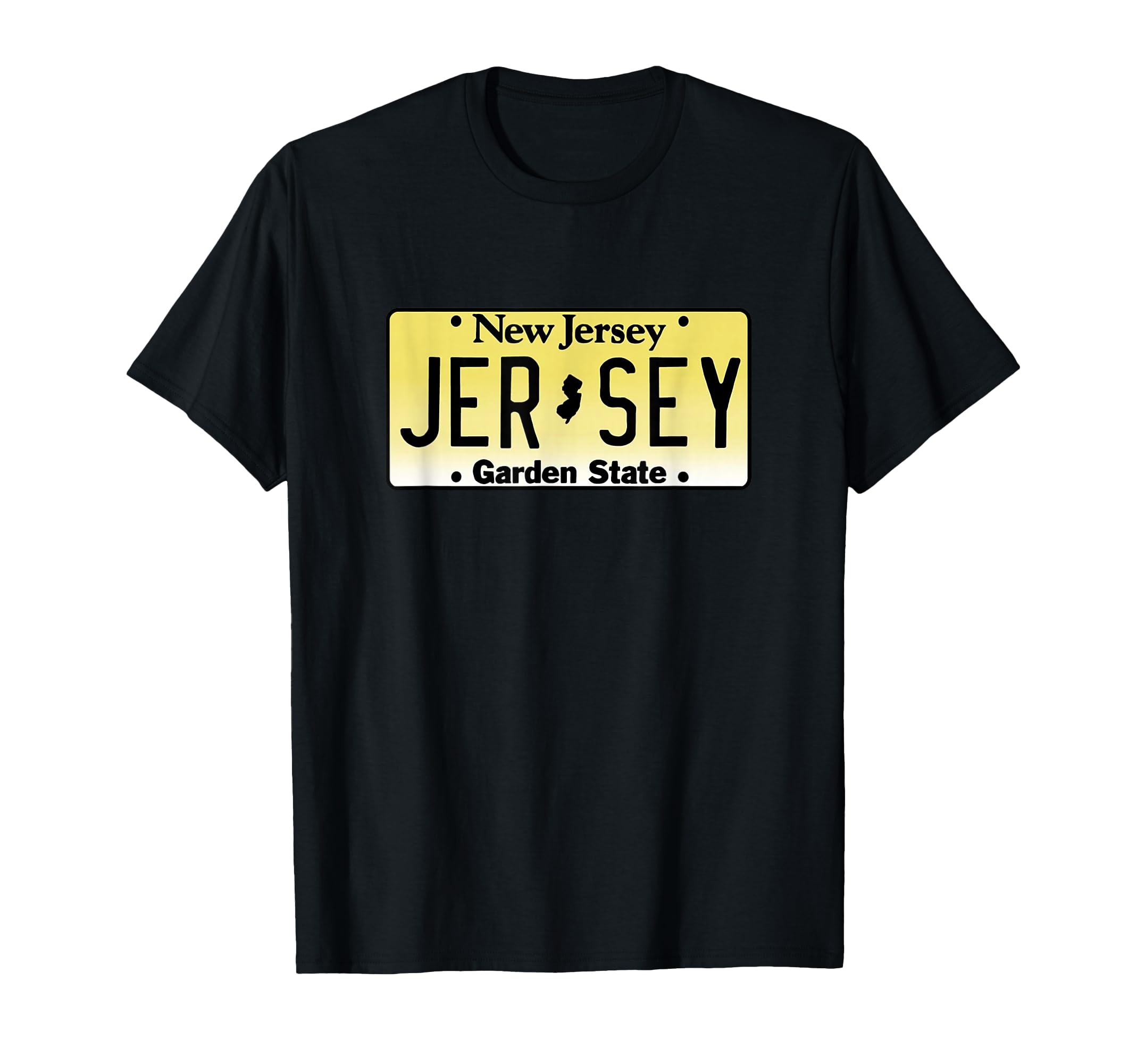 New Jersey License Plate - Throwback Design - Classic T-Shirt