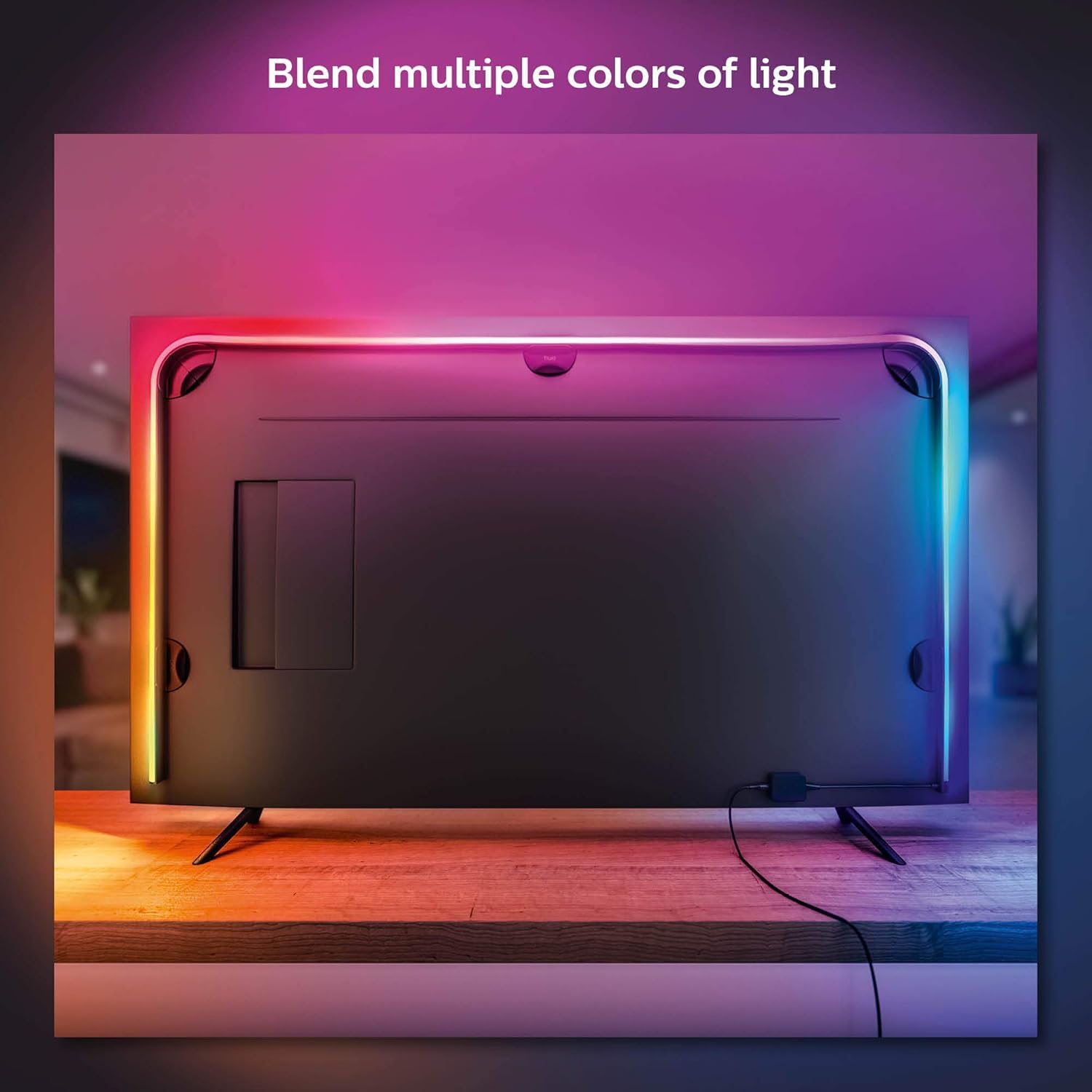 その他 Philips Hue Play Gradient Lightstrip Amazon.com: Philips Hue Gradient LED LightStrip (Sync with TV