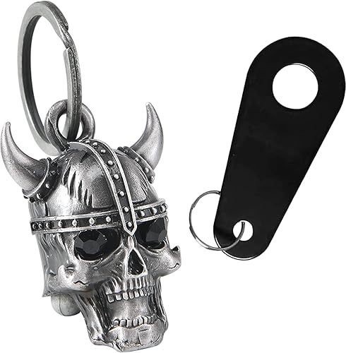 Vista 21 de Dream Apparel Campana de motocicleta para motociclistas, mujeres y hombres, con percha, campana de motociclista para ciclistas, campana de buena