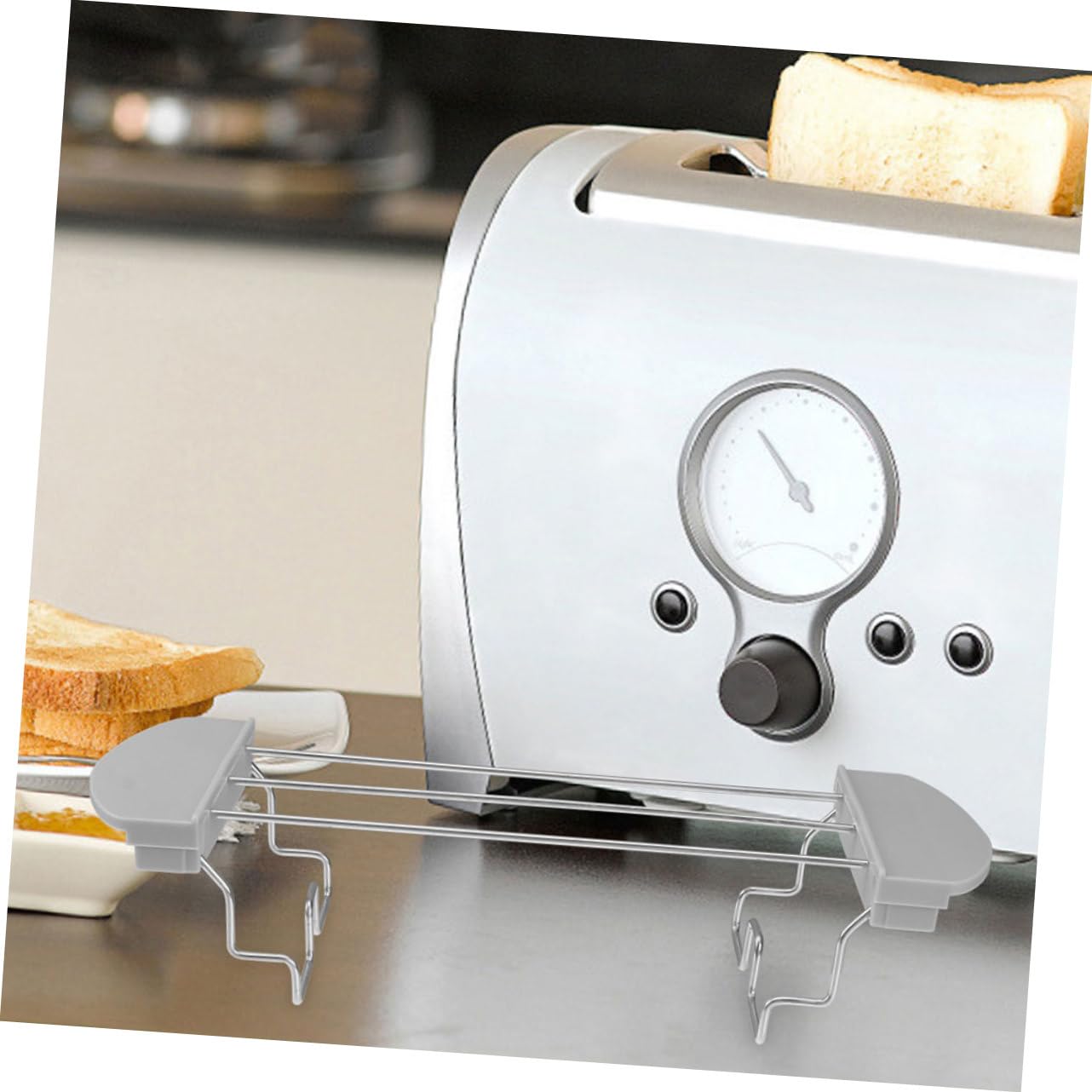 Ciieeo Toaster Warming Rack Toast Holder for High Temperature Cooking Grilling Baking Companion for Ovens and Kitchens