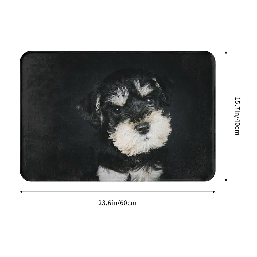 ミニチュア シュナウザー ラグ ダークブルー 81GAAbKX8yL._UF894,1000_QL80_.jpg