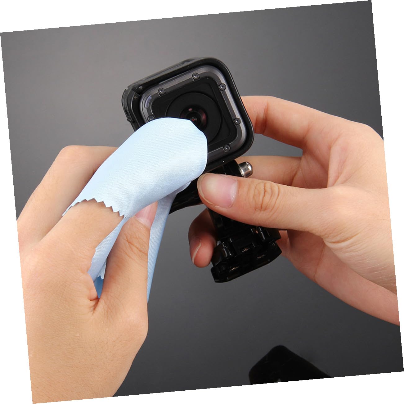 Didiseaon Pezzette x Occhiali 500 Pz Panni Per La Pulizia Dello Schermo Panno Per Occhiali Panno Per La Pulizia in Microfibra Per Auto No Marco Asciugatura Rapida Panni Per La Pulizia Delle Lenti Blue