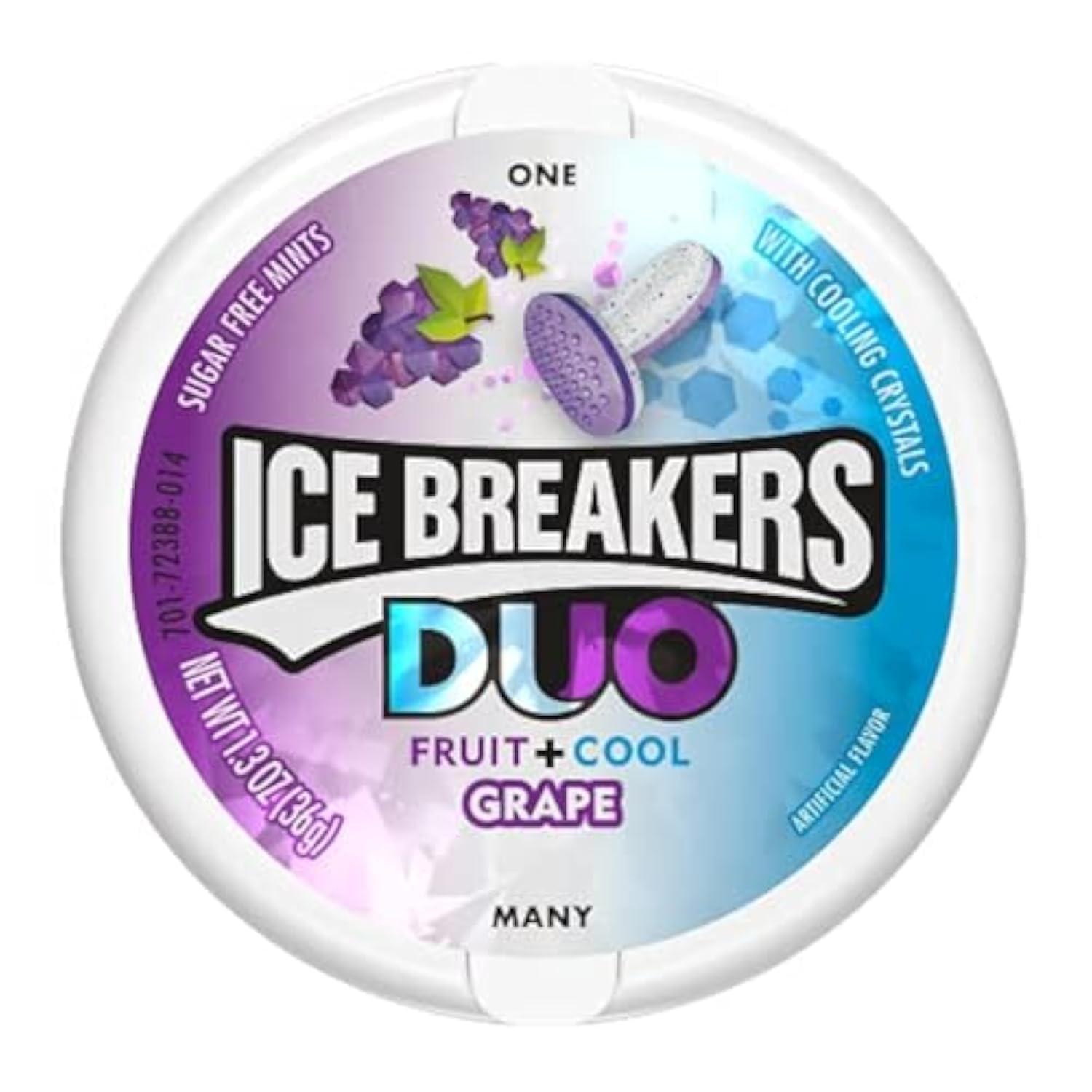 Ice Breakers Duo Fruit + Cool Grape, 36g