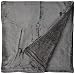 Elegant Comfort Micro-Fleece Ultra Plush Luxury Solid Blanket, King/California King, Gray