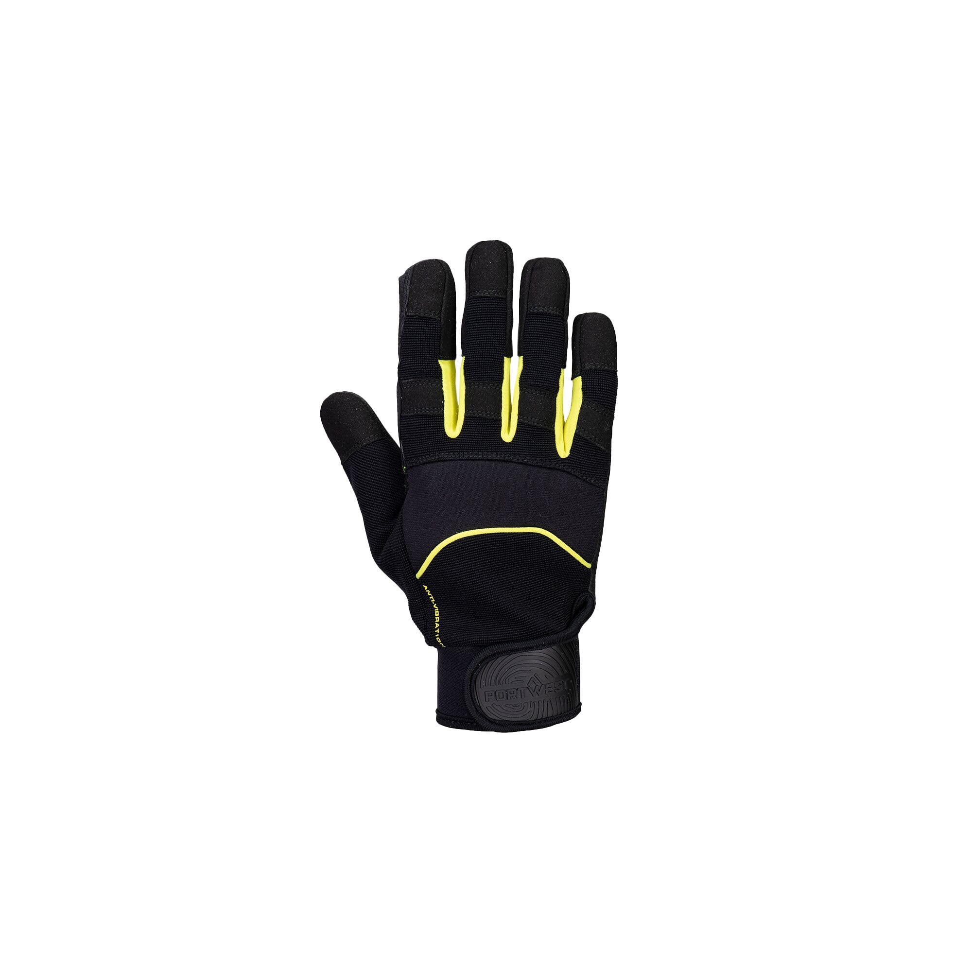 PORTWEST Gant Anti-Vibration Noir 2XL - Taille 11 - Gants de travail